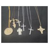 Crosses and Serenity Prayer Medalion