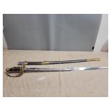 Vintage C.S.A. Sword Made in India