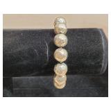 925 Mexico Silver Bead Bracelet