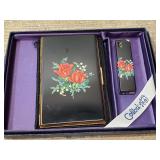 Colibri Cigarette Case & Matching Lighter