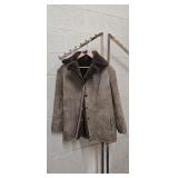 Vintage rocky mountain leather sheep jacket ladies