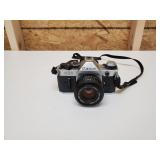 VINTAGE CANON AE-1 CAMERA WITH LENS