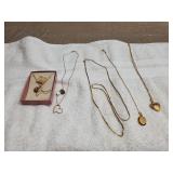 5 necklaces