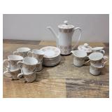 Service for 12 Pontesa made in Spain Coffee Set