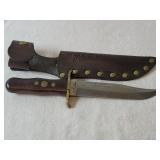 BOWIE KNIFE SCHRADE WALDEL USA # 166 BUFFALO BILL