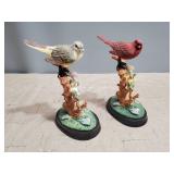 7" Bird Figurines