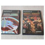 (2) Mortal Combat Play Station 2 Video Games