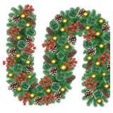 Christmas Garland Decorations  9FT Christmas Garla