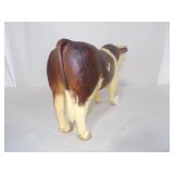 #386 / Breyer Simmntal Bull/ Chestnut and White