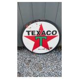 Metal Texaco Sign