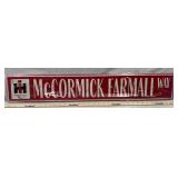 McCormick Farmall Metal Sign