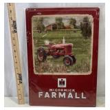 IH McCormick Farmall Metal Sign