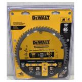 Dewalt 10in 60 Tooth Construction Saw Blade