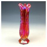 Indiana Glass Red Heirloom Vase