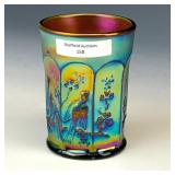 Northwood Emerald Green Singing Birds Tumbler