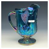 Indiana Glass Blue Harvest Pitcher