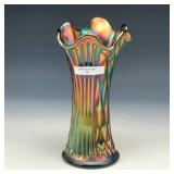 Fenton Green Nine Sixteen Vase