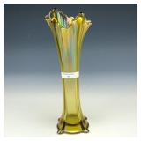 NW Olive Green Four Pillar Vase