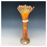 Fenton Marigold Knots Vase