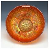 Fenton Marigold Water Lily Bowl