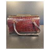 Vintage Bellstone Leather Handbag w/ Wallet