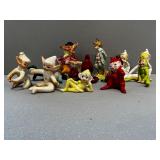 Antique Porcelain Elves, Pixies, Foxes, etc.