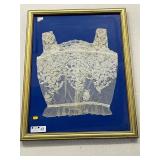 Antique Lace Top in Diorama Frame